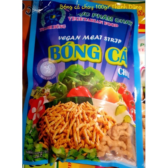 Khô 🌿 - Bóng Cá Chay Thanh Dũng / Vegan Meat Strip 🇻🇳 100gr  - giao hàng toàn quốc