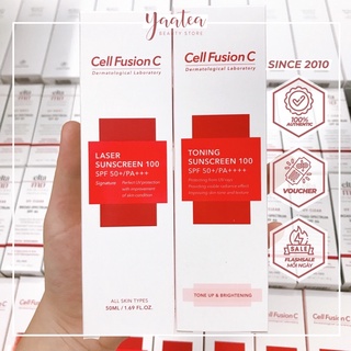 Kem chống nắng Cell Fusion C Clear/ Toning/ Laser Suncrean