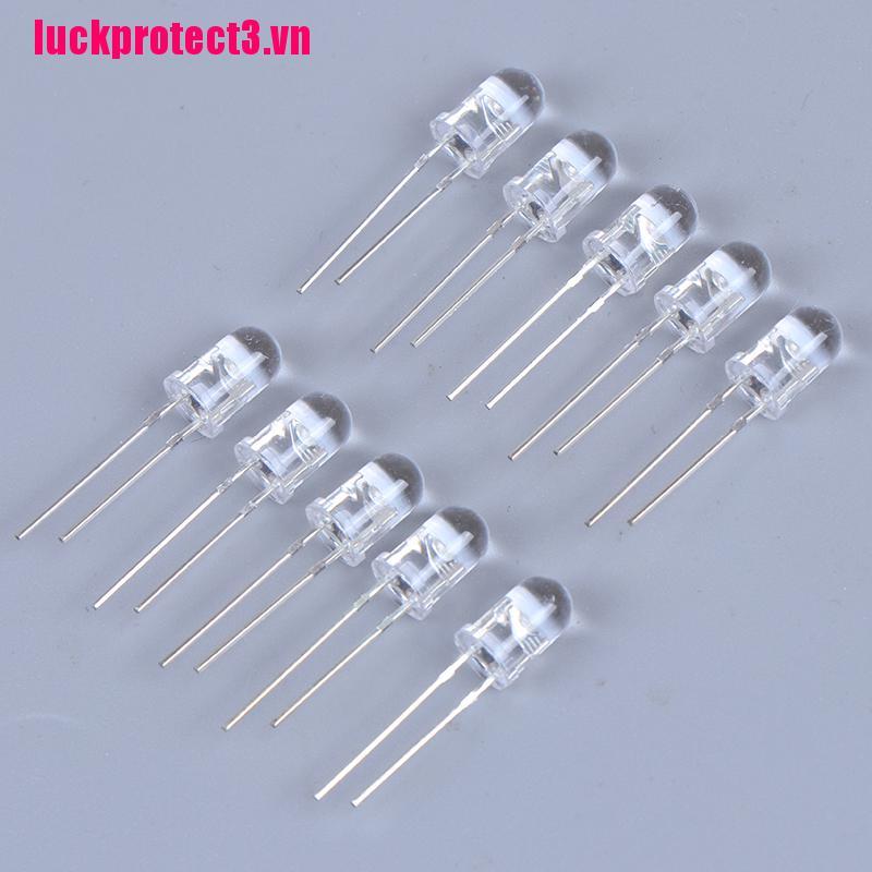 [SELL] 100pcs 5mm LED Assorted Kit White Green Red Blue Yellow Light Emitting Diode