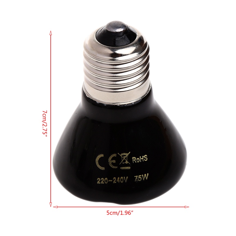 Bóng đèn sưởi ấm bằng sứ mini 220V