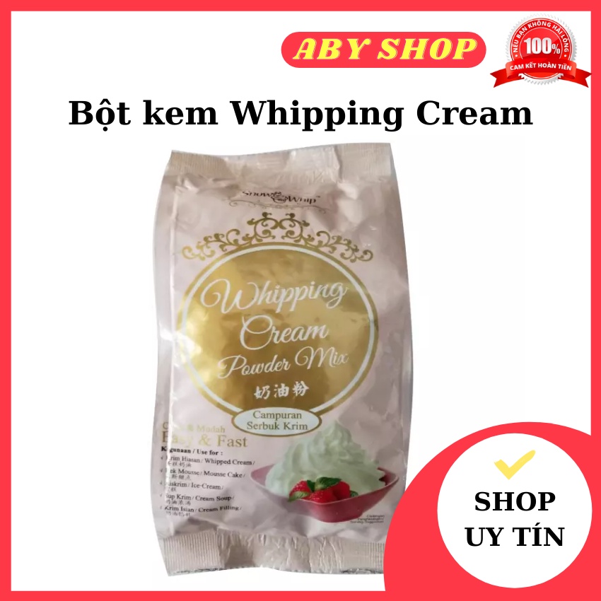 500gr Bột kem Whipping Cream Snow Whip⚡ GIÁ TỐT ⚡ bột kem làm bánh siêu ngon