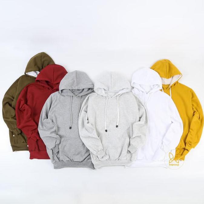 Áo Hoodie Màu Trơn Size Xxl - 5xl Mã 1190