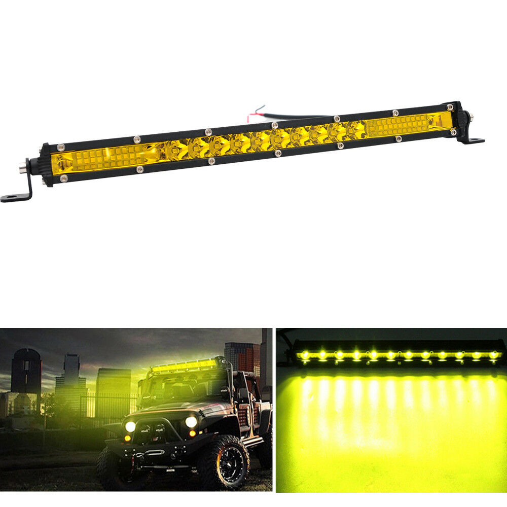 Thanh Đèn Led Siêu Mỏng 11 Inch 21 Inch 12v 24v Cho Xe Ô Tô 4wd 4x4