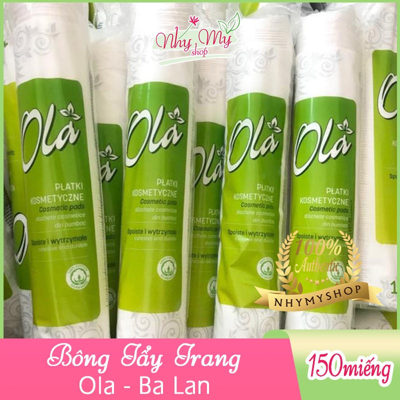 (Siêu Phẩm) Bông Tẩy Trang Ola Cotton Pads 120/150 miếng