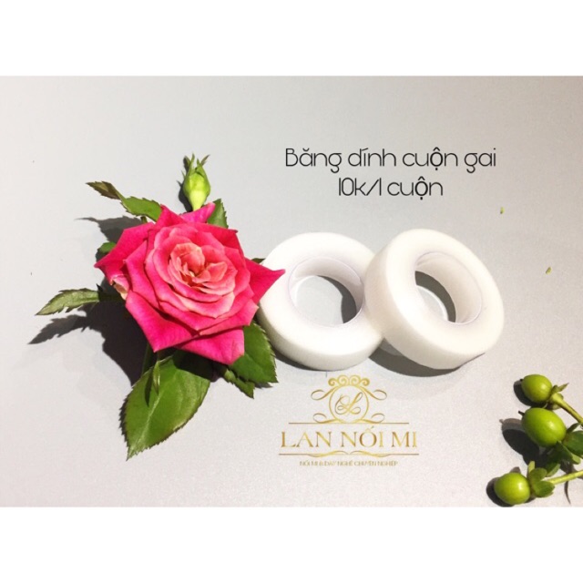 Băng Dính Cuộn - Loại Cuộn Lụa , Gân - Băng Dính Dán Chắc - Êm Trên Mọi Loại Da , Băng Dính Xé Được -Lan Mi