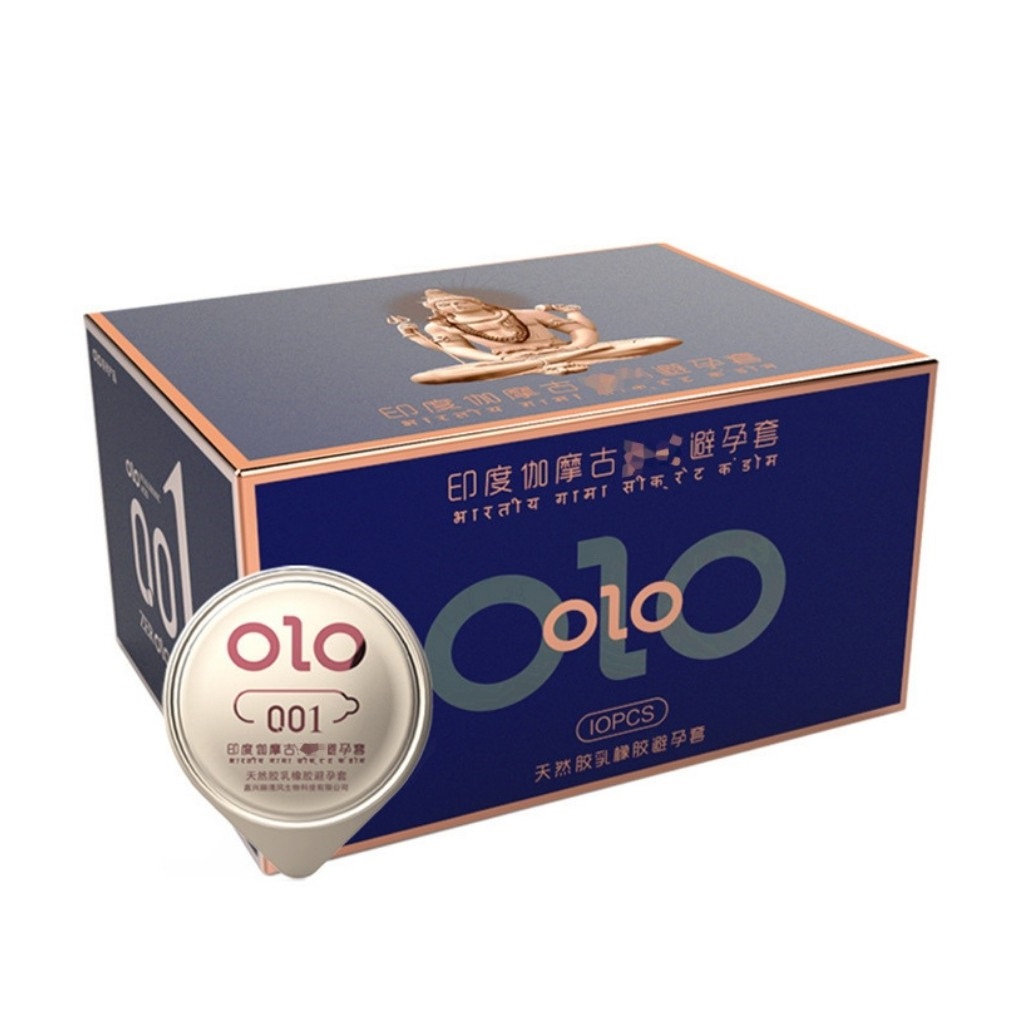 Bao cao su OLO 0.01 kéo dài thời gian mỏng trơn - bcs hộp 10 chiếc