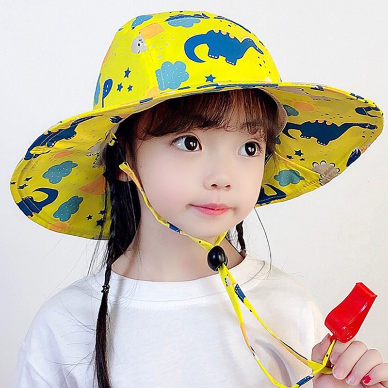 Nón Tai Bèo Chống Nắng Họa Tiết Hoạt Hình Dễ Thương