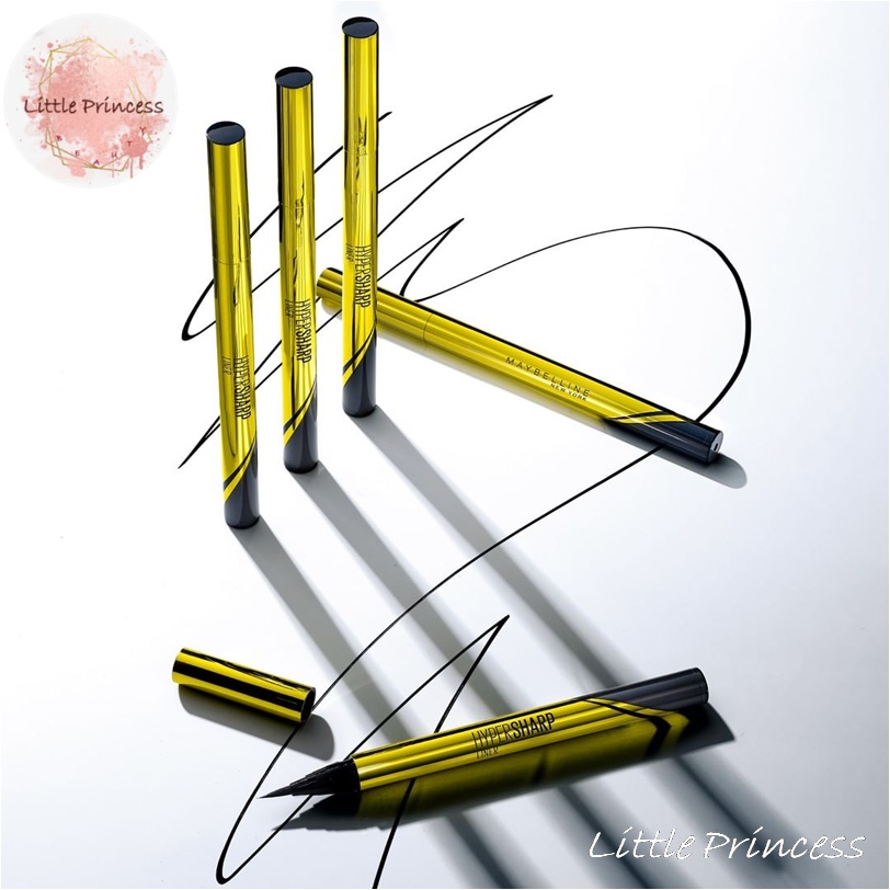Bút Kẻ Mắt Nước Siêu Mảnh, Sắc Nét, Không Trôi Maybelline Hyper Sharp Laser Eyeliner 0.5g