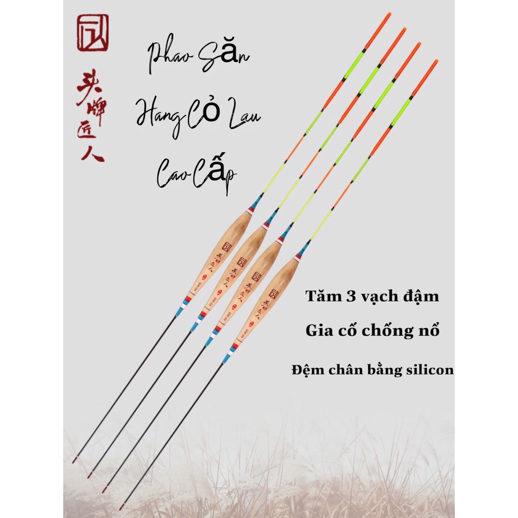 Phao Cỏ Lau Săn Phao Cỏ Lau Săn Hàng Cao Cấp đầu tăm to gia cố chống nỔ