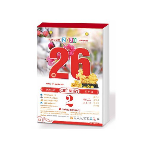 Lịch Bloc 2023 Đại