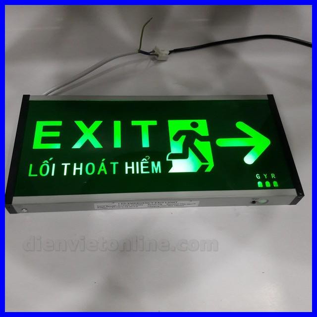 Đèn EXIT 1 mặt cao cấp - Điện Việt