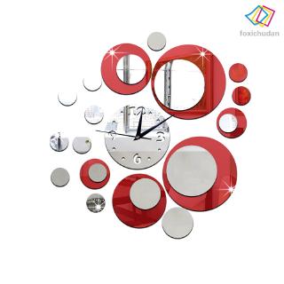 Đồng Hồ Dán Tường 3d Trang Trí Phòng Khách
