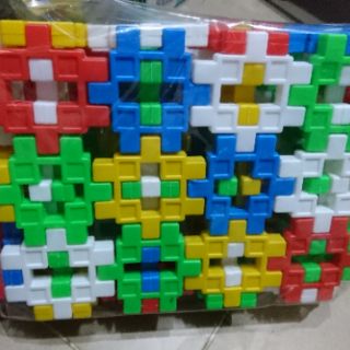 Bộ xếp hình 55 chi tiết to 11cm và bé 8cm