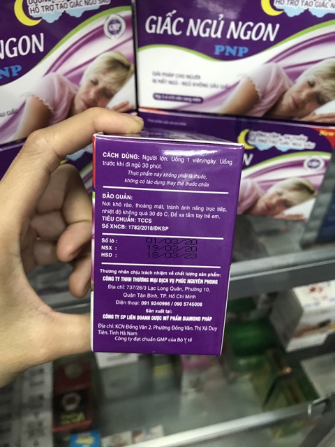 Giấc ngủ ngon PNP cho người mất ngủ ngủ không sâu giấc