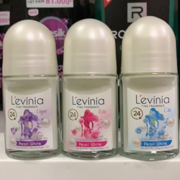 Lăn Khử Mùi Trắng Da L’evinia 50g