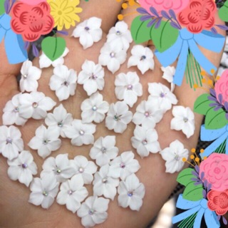 Hoa bột 3d nữa ôm móng sĩ ib