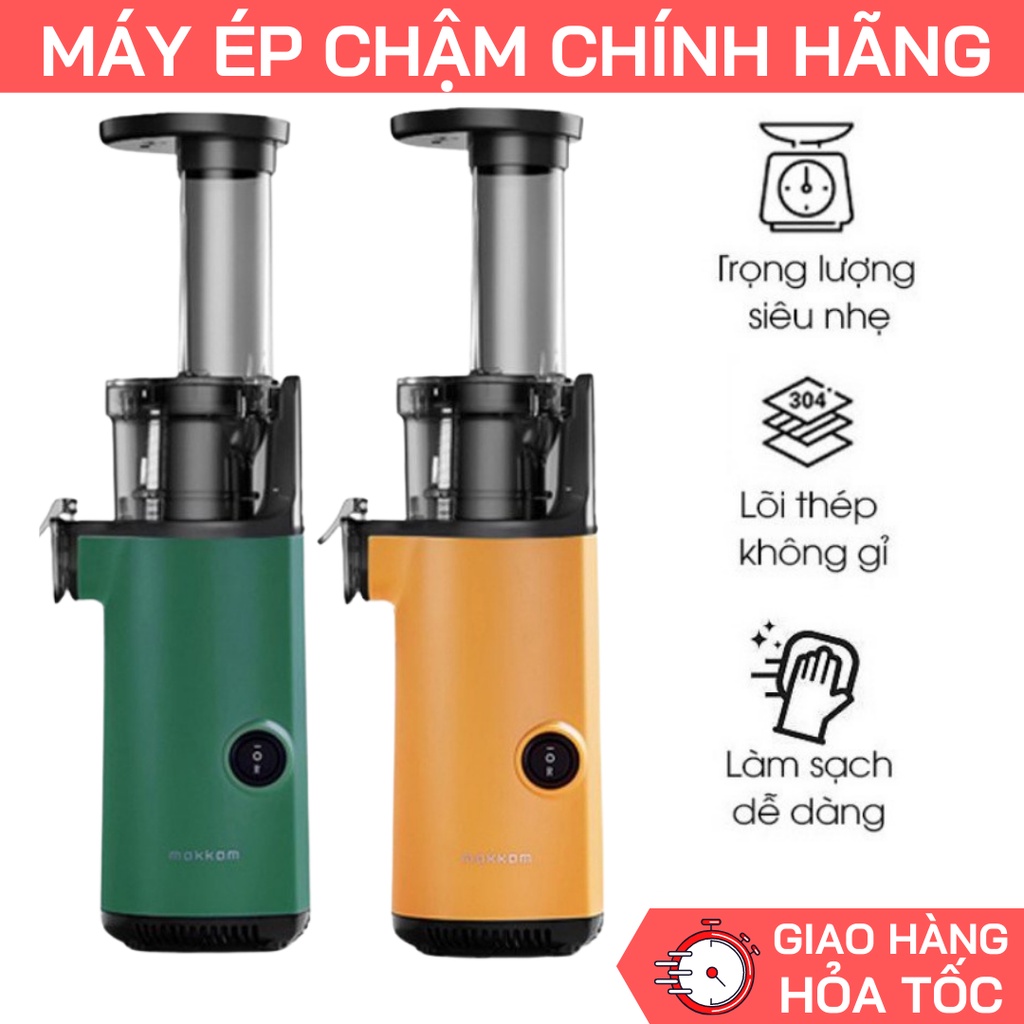 Máy Ép Chậm Mini Hàng Nội Địa Cao Cấp Ép Được 95% Lượng Nước Trong Hoa Quả Rau Củ