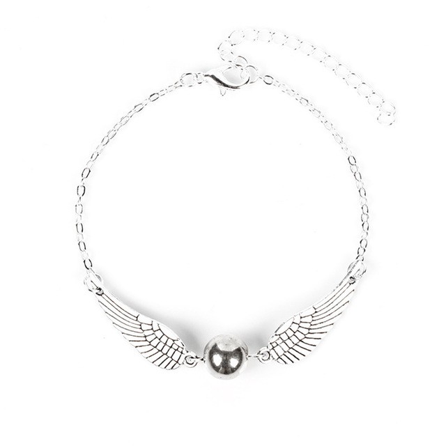 ❤Youngsun❤Harry Potter and the Deathly Hallows Wings Bracelet Couples Fashion