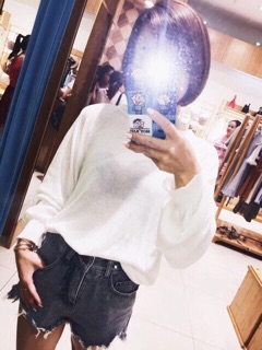 Áo len mỏng ulzzang _Hình thật ( Hàng sẵn)