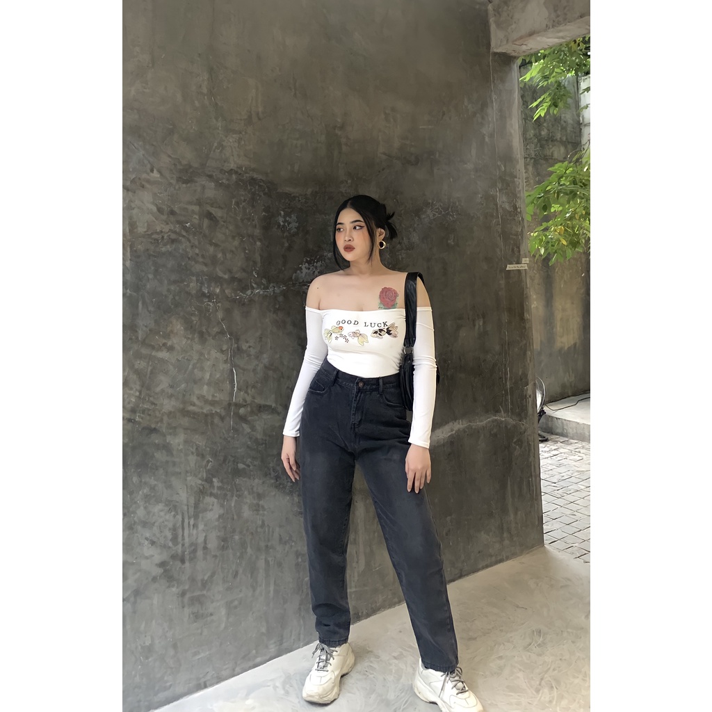 ( Quần BigSize 30-35) Quần Baggy Bigsize Xám Tây form suông không co giãn | BigBuy360 - bigbuy360.vn