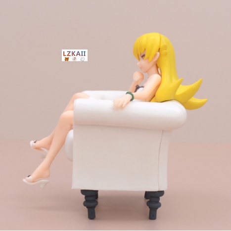 Oshino Shinobu Sofa Ver. Bộ Sưu Tập Mô Hình Nhân Vật Anime Chất Lượng Cao 12Cm