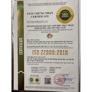 ngũ cốc lợi sữa min min 30 hạt