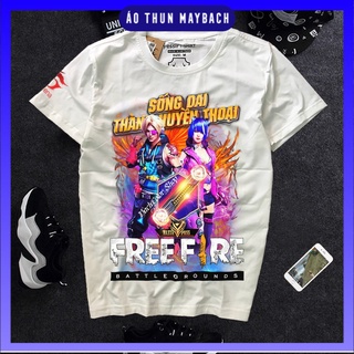 [Bán Chạy] Áo Thun Free Fire - Áo FF TVC Mùa 8 Anh Hùng Thép