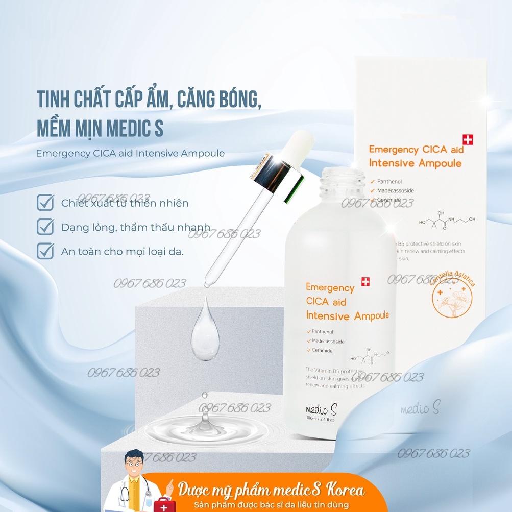 Tinh chất căng bóng và phục hồi Medic S Renew And Calming Intensive Ampoule