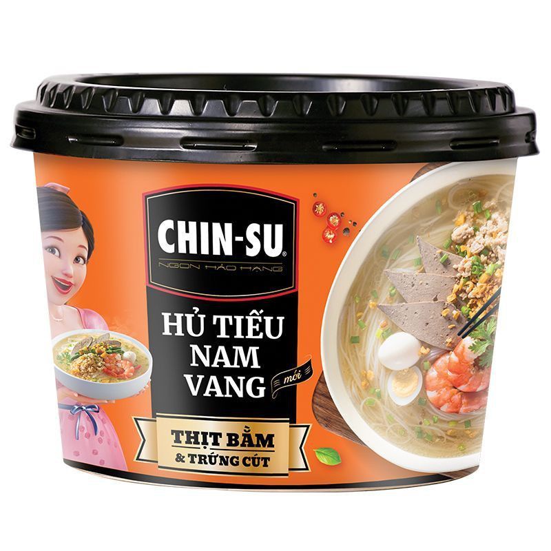 Bánh đa cua/hủ tiếu nam vang/hủ tiếu bò kho/miến gà Chinsu 129g