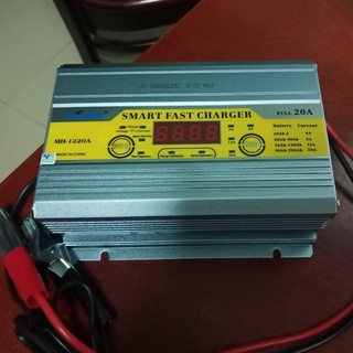 Sạc bình ắc quy tự động thông minh 20a 12v lcd suoer