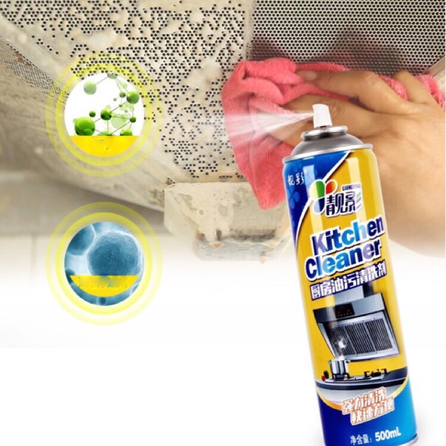 [HCM] Chai xịt bọt tẩy rửa vệ sinh nhà bếp