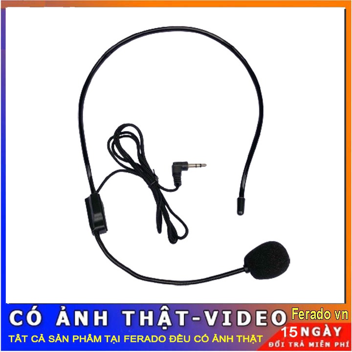 Mic trợ giảng - Micro có dây đeo tai ( LOẠI 1)