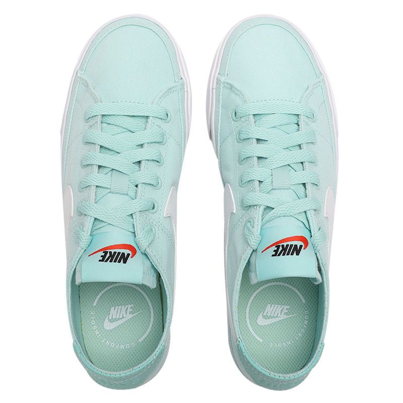 ♟☃✢Trang web chính thức của Nike giày nữ hãng 2022 mới màu xanh lá cây móc vải nhẹ và thoáng khí thường