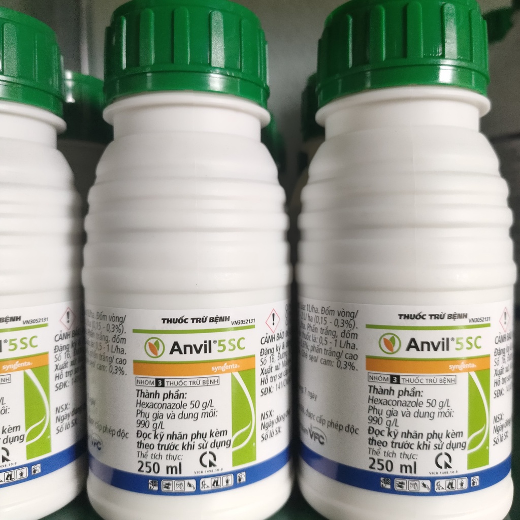 Anvil 5SC 1 Lít đặc trị Khô vằn, lem lép hạt Lúa, Khô vằn Ngô, rỉ sắt, nấm hồng Cà phê đốm vòng