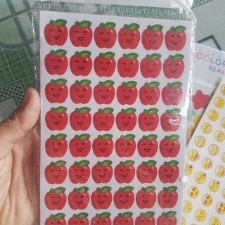 Sticker quả táo vui vẻ