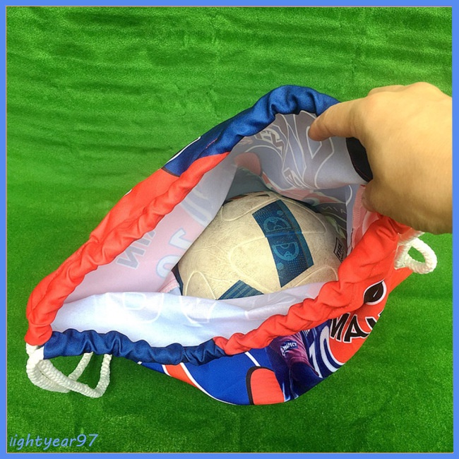 Balo Dây Rút Thể Thao Sức Chứa Lớn In Hình World Cup Thích Hợp Làm Quà Tặng