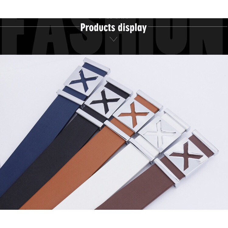 Dây Nịt Thắt Lưng Nam Đầu Kim Loại Dây Da Cao Cấp