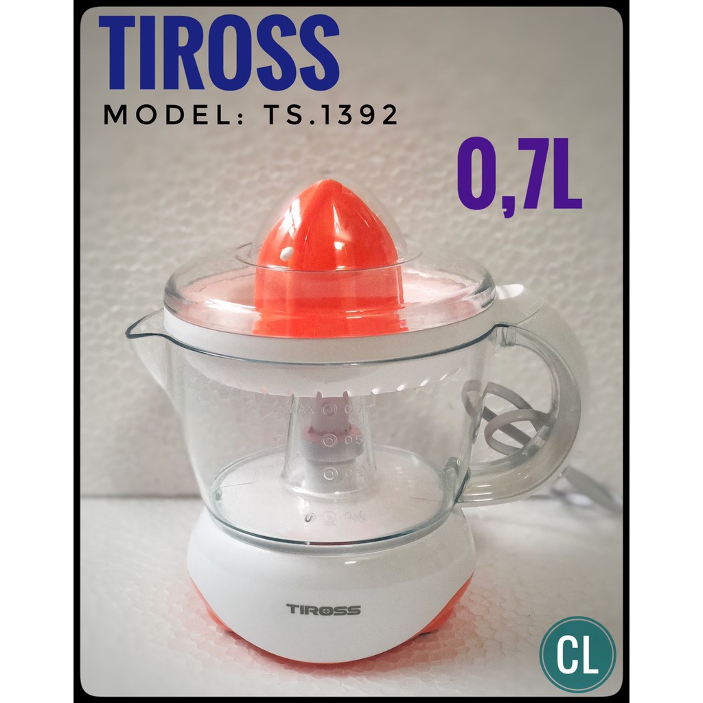 [Mã ELHA22 giảm 6% đơn 300K] Máy vắt cam Tiross TS1392