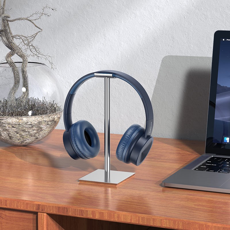 CHÍNH HÃNG Tai Nghe chụp hỗ trợ khe cắm thẻ nhớ, Bluetooth BO11 Borofone