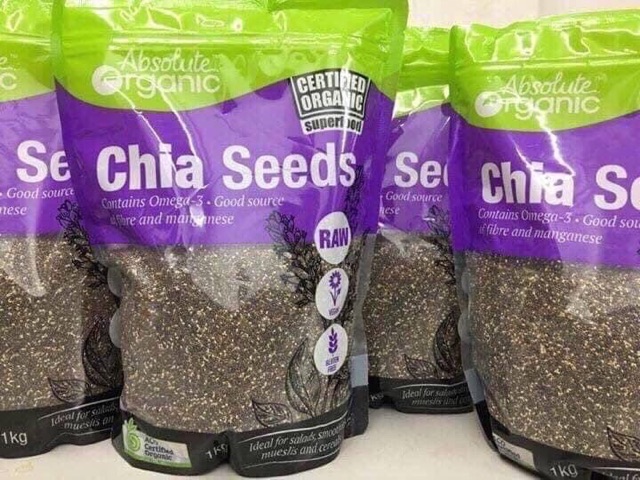 Hạt Chia Seed Úc túi tím 1KG