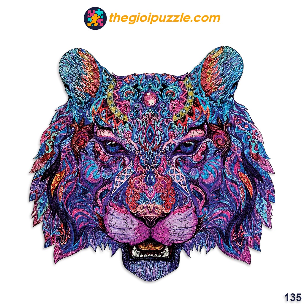 Bộ Xếp Hình Gỗ Thegioipuzzle Ghép Hình Puzzle TGP061