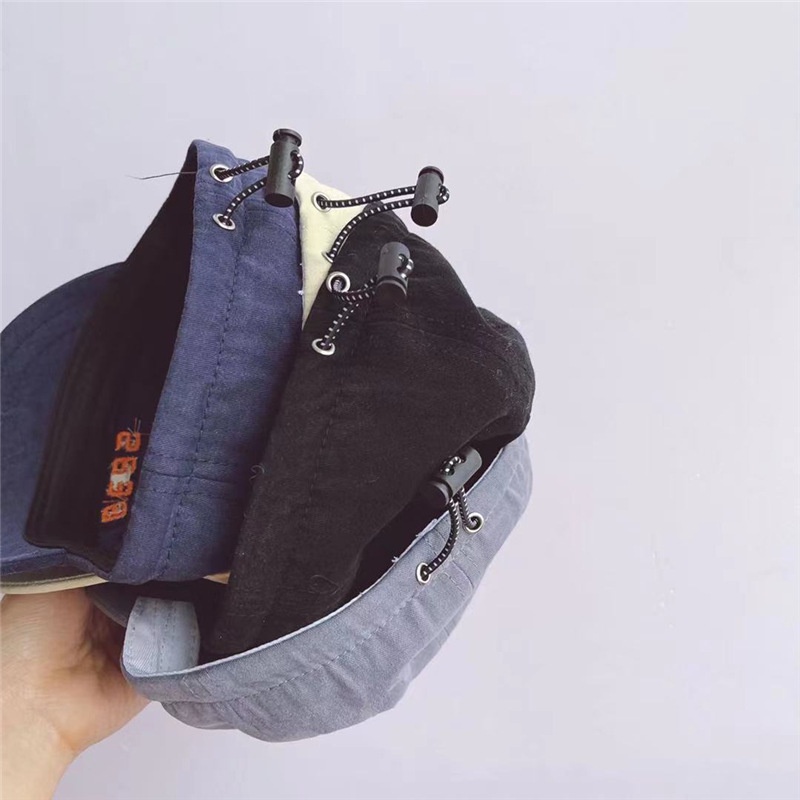 Mũ lưỡi trai LINJW họa tiết thêu phong cách Hàn Quốc thời trang mùa hè 2022