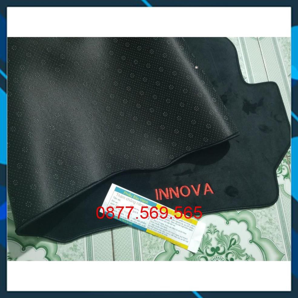 THẢM TAPLO TOYOTA INNOVA (2008-2016)-(2017-2021)-DA VÂN CARBON-NHUNG LÔNG CỪU