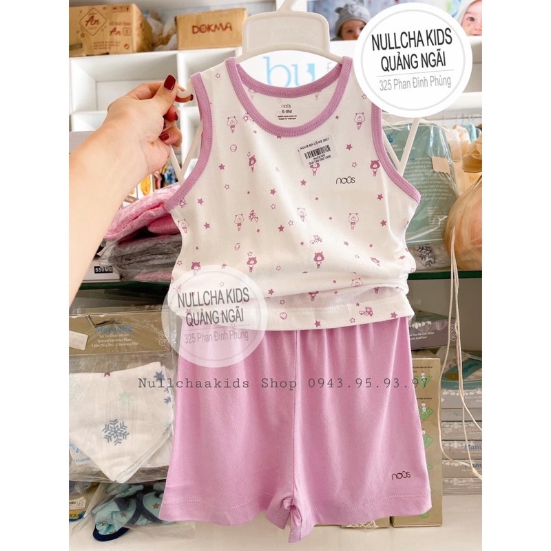 Bộ ba lỗ Nous cho bé đủ size chất petit