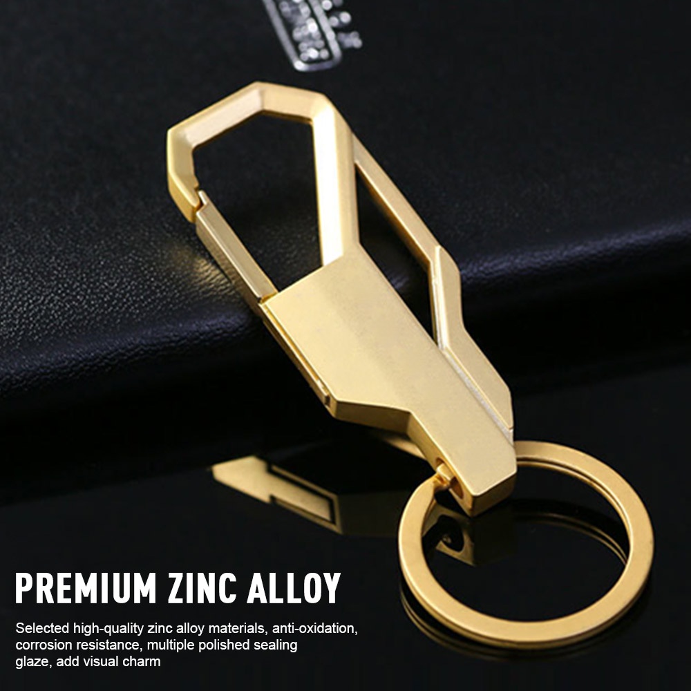 1 mảnh Móc Khóa Hợp Kim Hình Xe Hơi 3D Mới Móc khóa xe vòng thép Hợp kim mạ tĩnh điện mẫu bền đẹp phong cách chắc chắn.