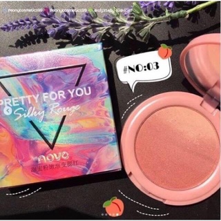 phấn má hồng NOVO & 4 màu