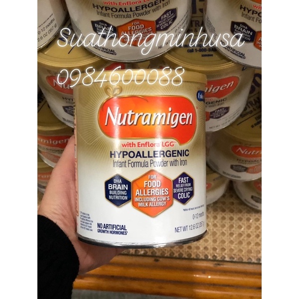 Sữa Enfamil Nutramigen cho bé dị ứng đạm sữa bò  357g