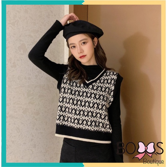 Áo Gile Len Mỏng Dáng Vừa Họa Tiết Thổ Cẩm Siêu Xinh [TCM] | BigBuy360 - bigbuy360.vn