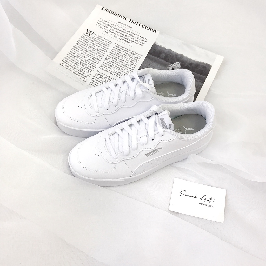 [AUTHENTIC 100%] GIÀY THỂ THAO PUMA SKYE CLEAN TRẮNG CHÍNH HÃNG SALE