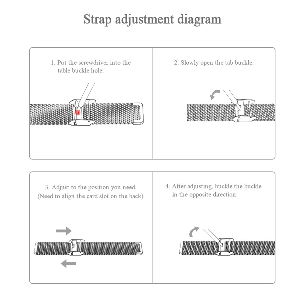 Dây Đeo Inox Chất Lượng Cao Cho Đồng Hồ Thông Minh Xiaomi Mi Band 7 6 5 4 3